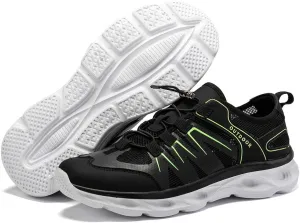 Hiking Shoes Men Lightweight Outdoor Wading Breathable Sneakers Low-Top Anti Slip Shock Absorption Camping Walking Shoes