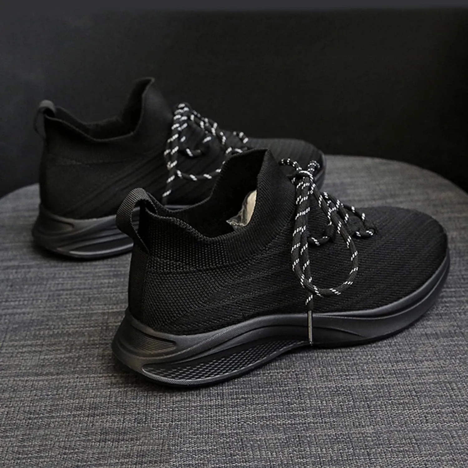 Hiking Shoes Women Water Proof Womens Shoes Solid Color Casual Shoes Hollow Breathable Womens Sneaker Wedge Size 11