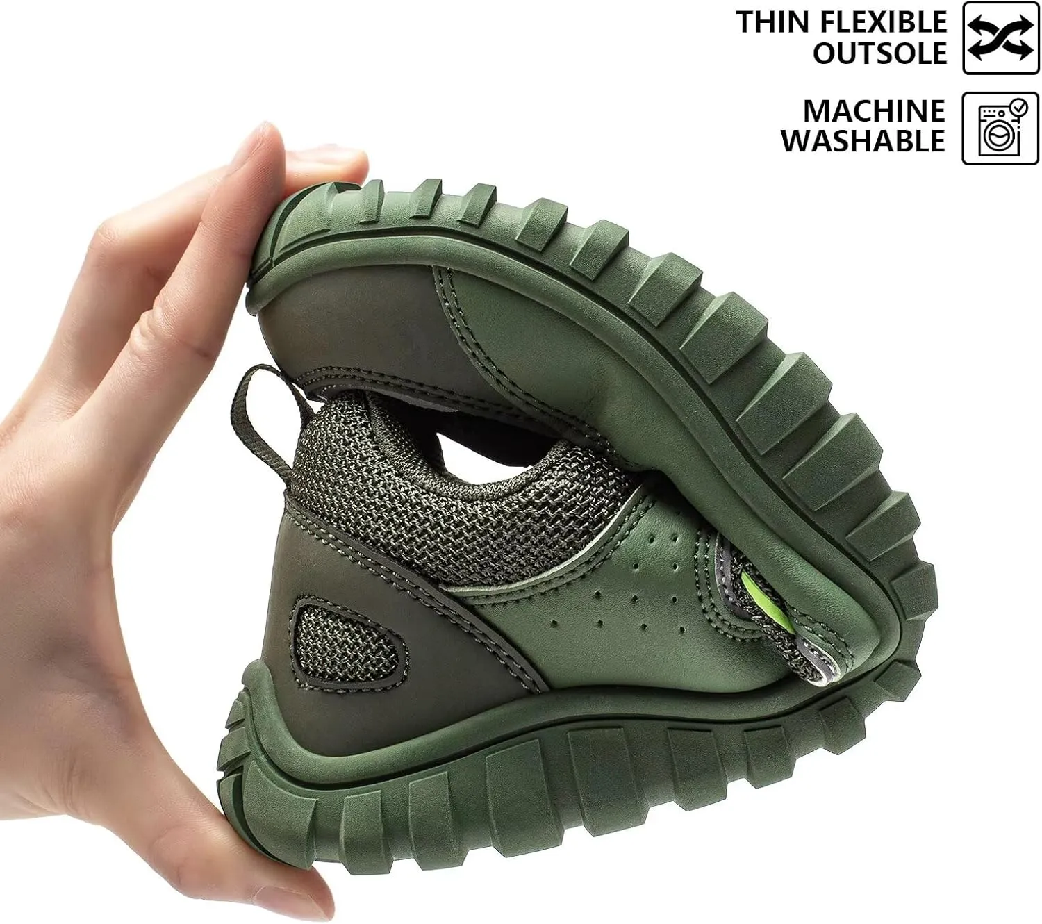 HOBIBEAR Mens Barefoot Shoes | Wide Toe Box | Comfortable Outdoor Sneaker
