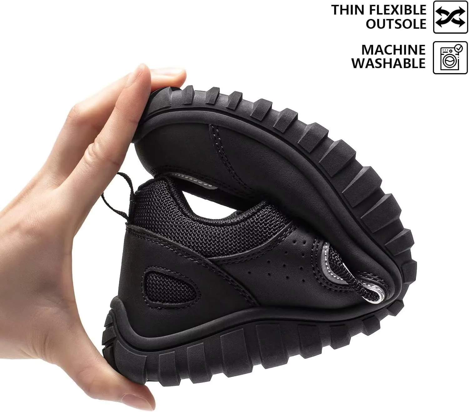 HOBIBEAR Mens Barefoot Shoes | Wide Toe Box | Comfortable Outdoor Sneaker
