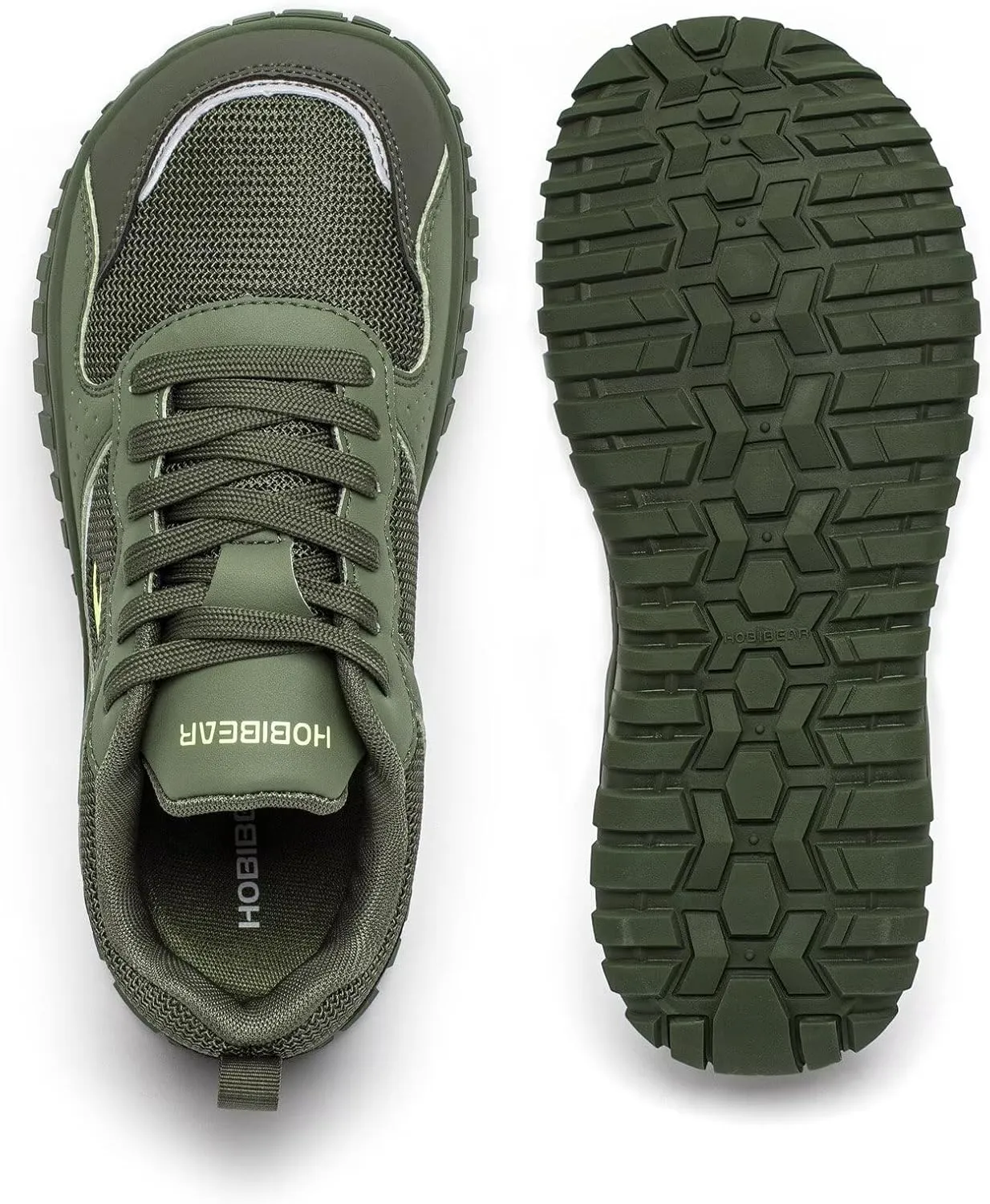 HOBIBEAR Mens Barefoot Shoes | Wide Toe Box | Comfortable Trail Running Sneaker