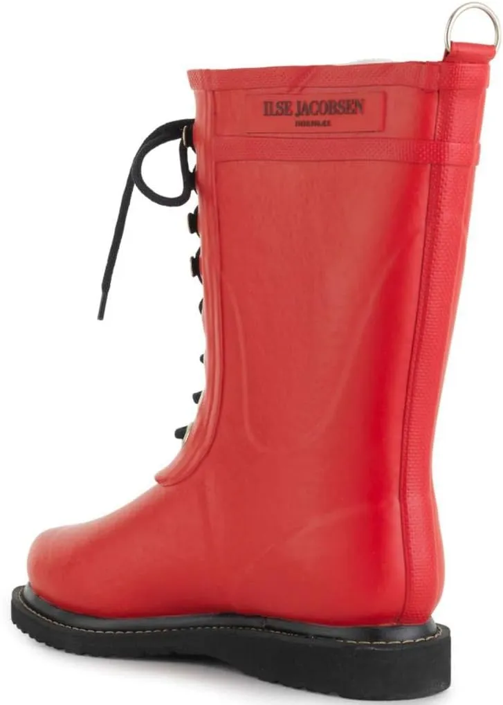 Ilse Jacobsen RUB15 Red Womens Boots
