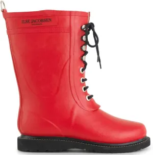 Ilse Jacobsen RUB15 Red Womens Boots