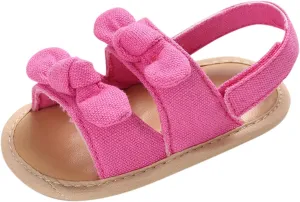Infant Baby Girl Boy Casual Sandals Flats Soft Anti Slip Rubber Sole Newborn Toddler Prewalker First Walking Shoes