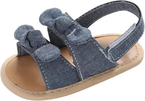 Infant Baby Girl Boy Casual Sandals Flats Soft Anti Slip Rubber Sole Newborn Toddler Prewalker First Walking Shoes