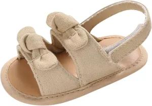 Infant Baby Girl Boy Casual Sandals Flats Soft Anti Slip Rubber Sole Newborn Toddler Prewalker First Walking Shoes