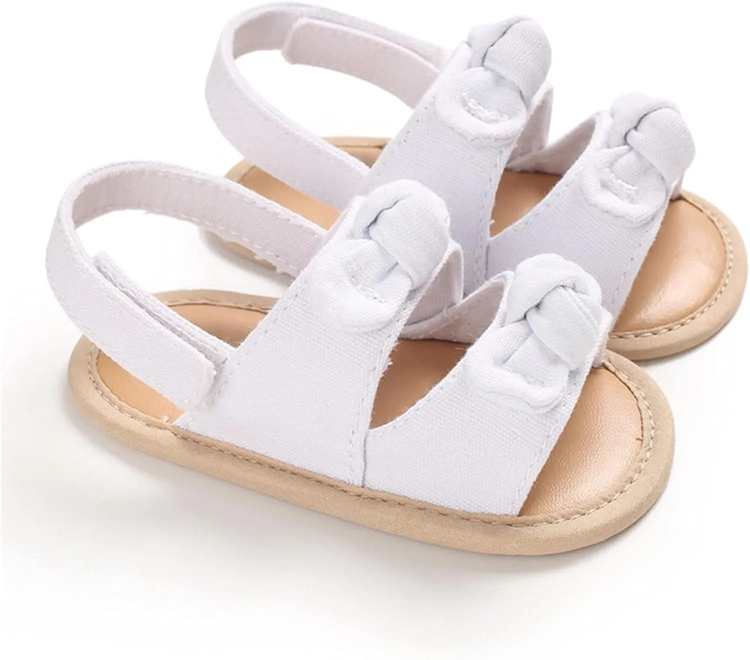 Infant Baby Girl Boy Casual Sandals Flats Soft Anti Slip Rubber Sole Newborn Toddler Prewalker First Walking Shoes