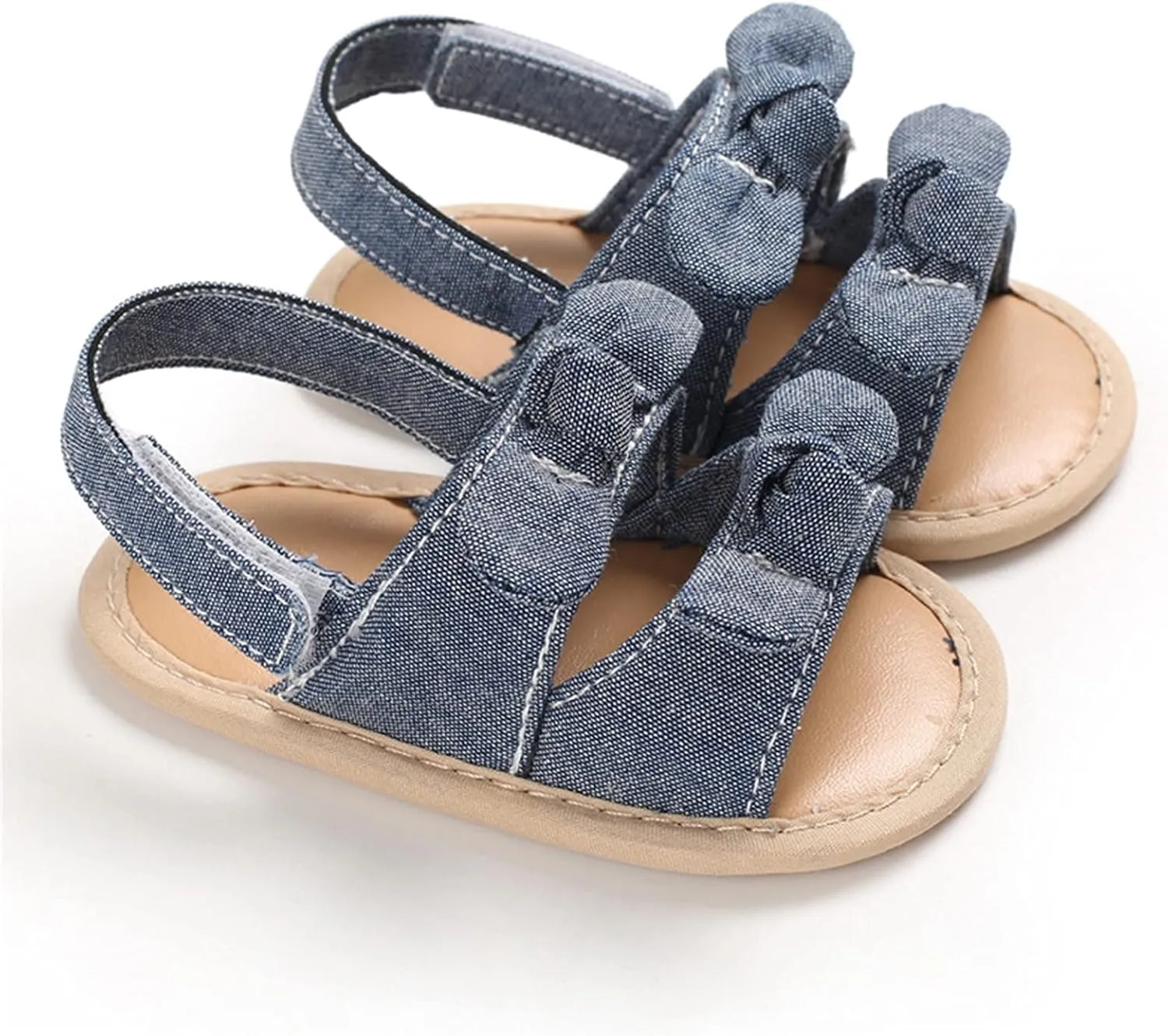Infant Baby Girl Boy Casual Sandals Flats Soft Anti Slip Rubber Sole Newborn Toddler Prewalker First Walking Shoes