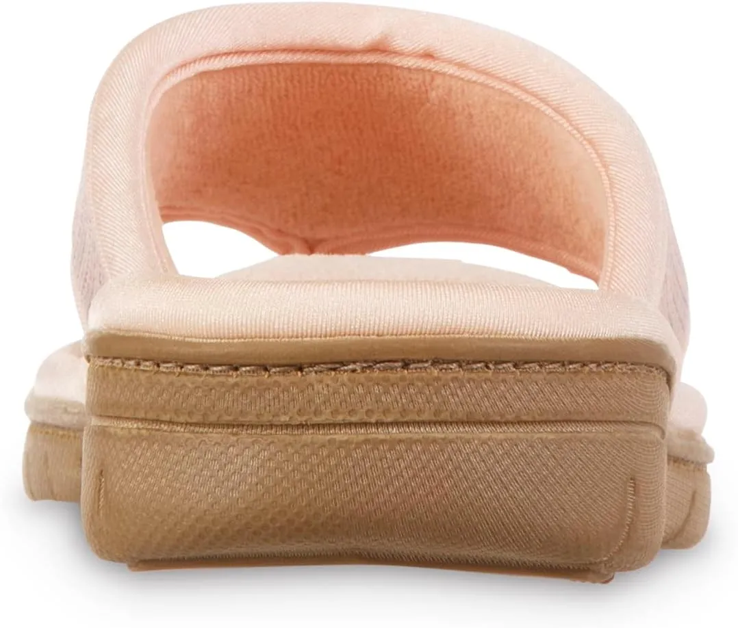 isotoner Womens Eco Sport Thong Slipper