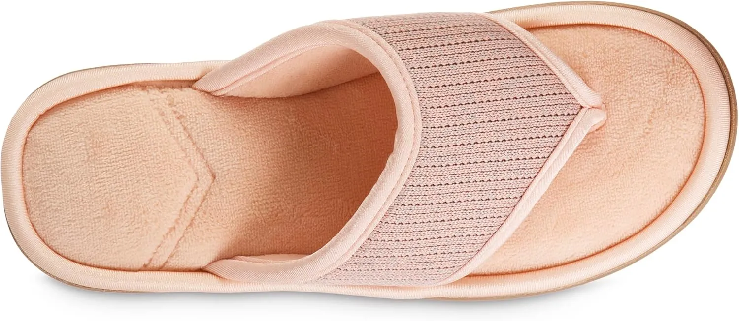 isotoner Womens Eco Sport Thong Slipper