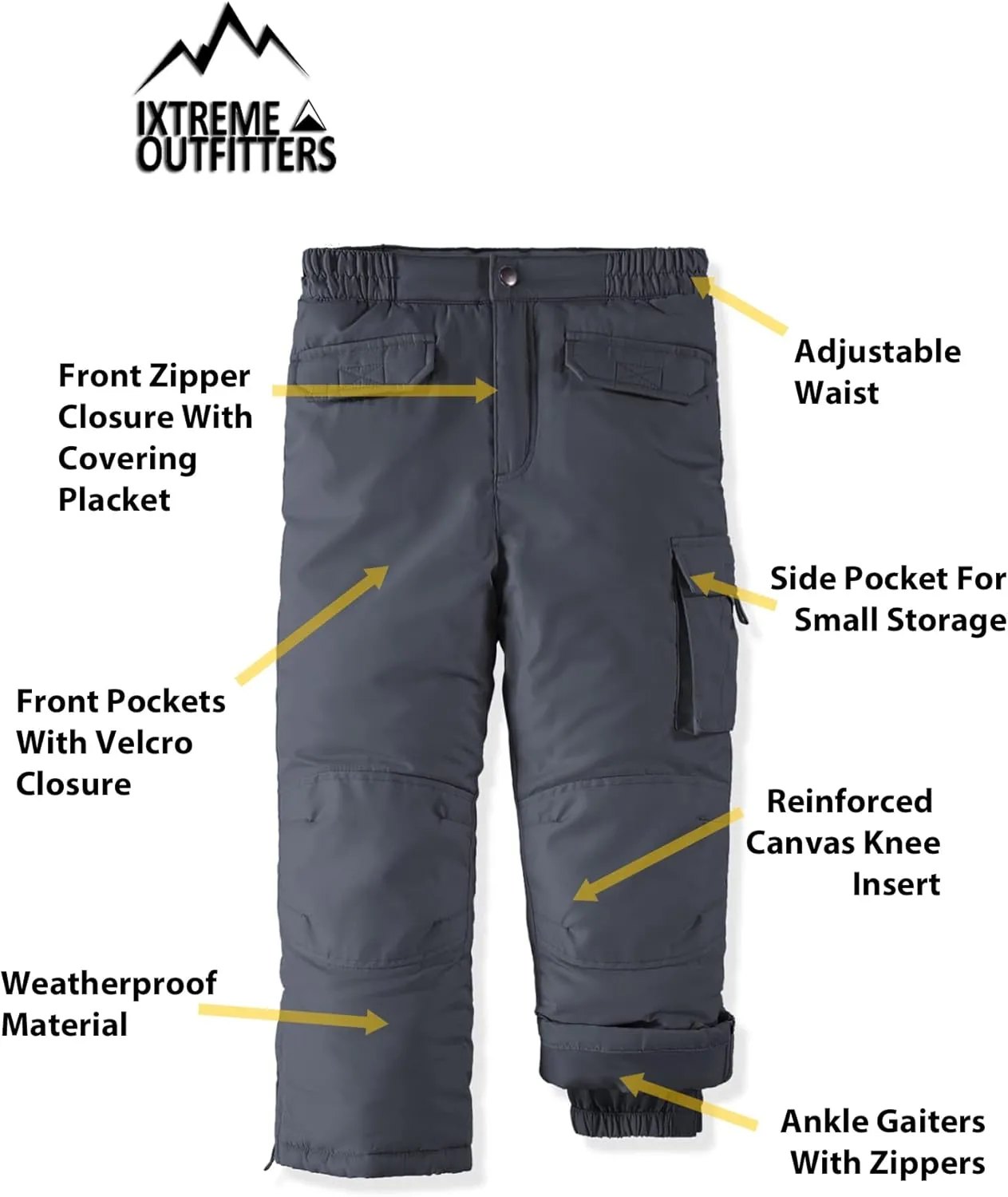 iXtreme Unisex-Children Snowpant