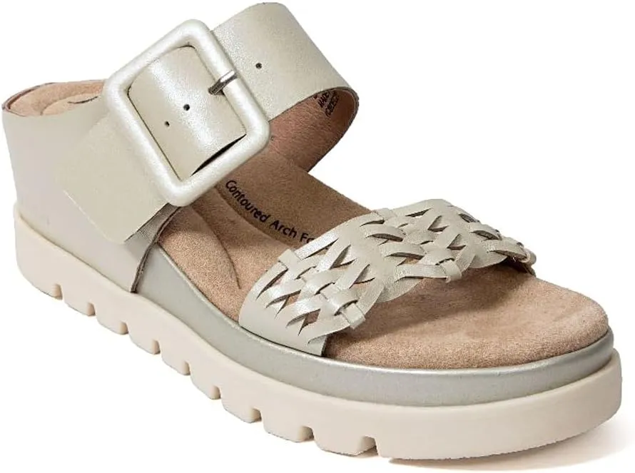 Jambu Womens Dara Casual Sandals Casual Mid Heel 2-3" - Black
