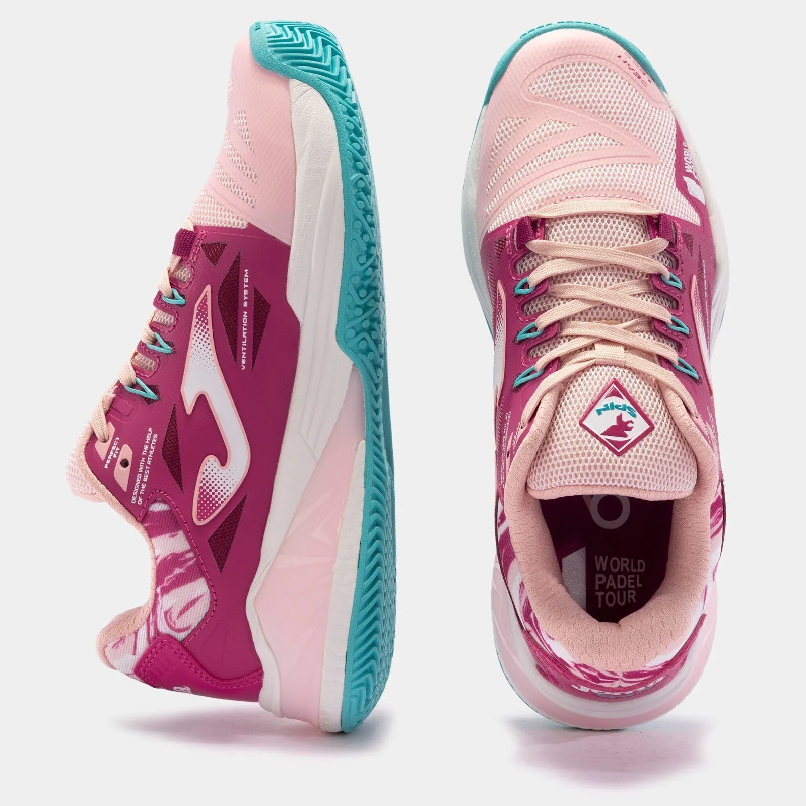 Joma T.SPIN Lady 2313 PINK Padel Shoe