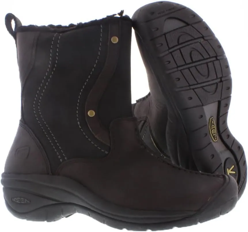 KEEN Womens Chester Casual Boots, Black