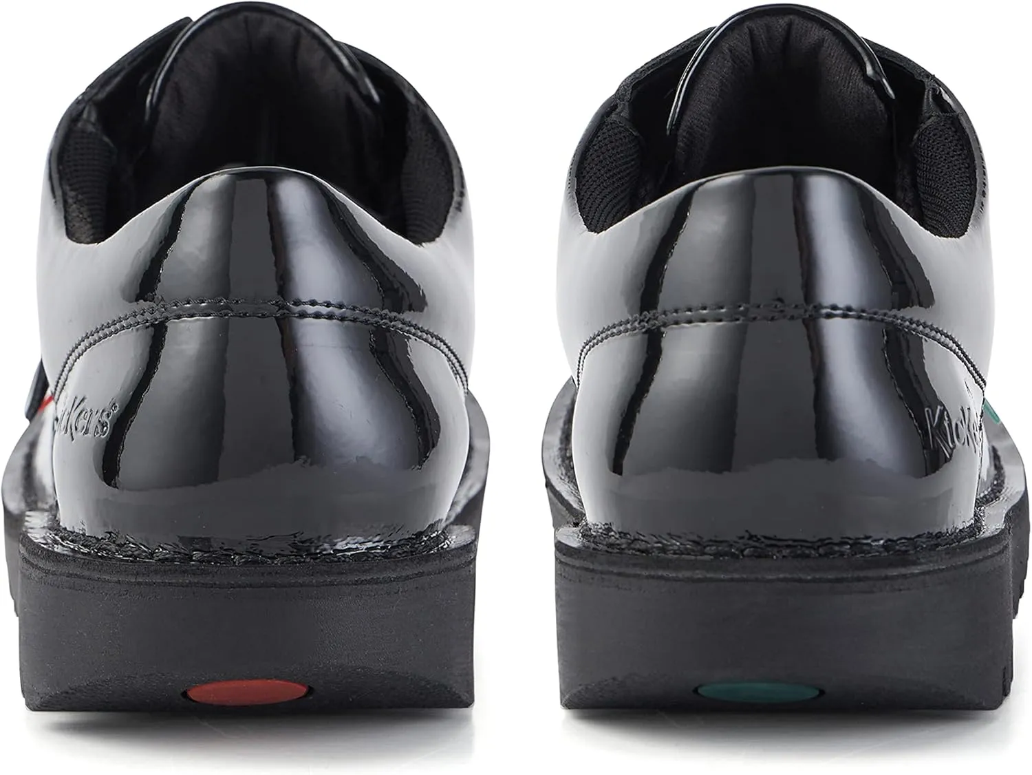 Kickers Boy's Kick Lo Leather School Shoes