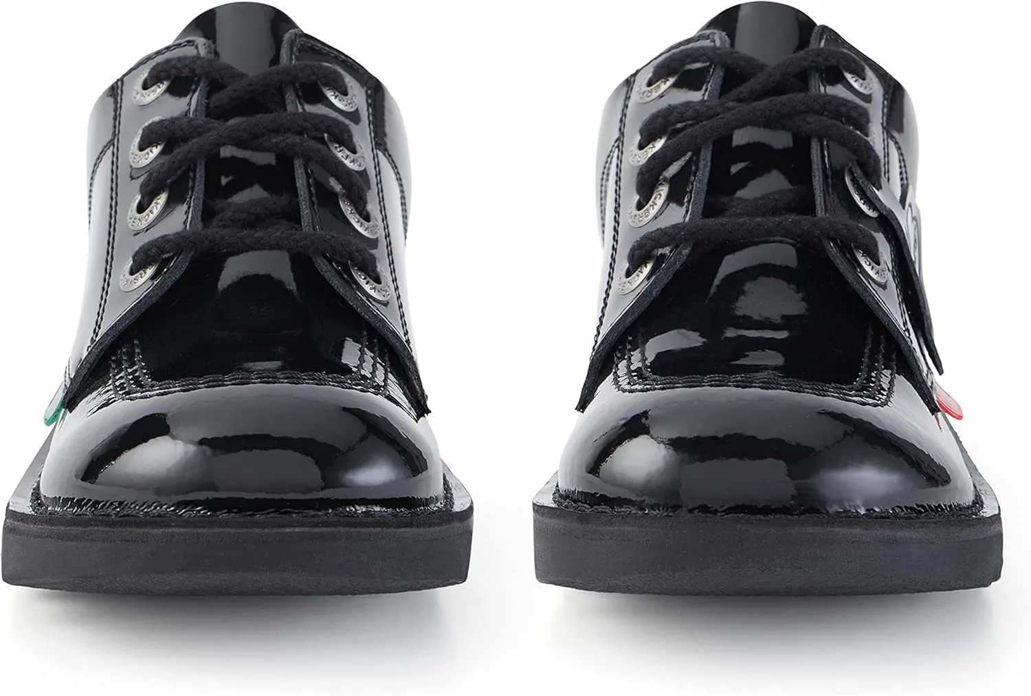 Kickers Boy's Kick Lo Leather School Shoes