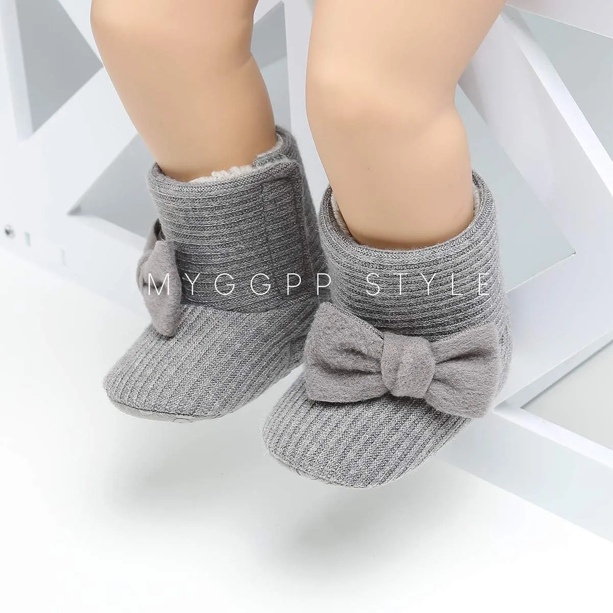 LIVEBOX Prewalker Toddler Boots Premium Soft Anti-Slip Sole Warm Winter Boots for Infant Baby Girls
