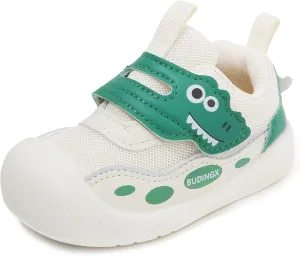 LONSOEN Toddler Boys Girls Sneakers Kids Lightweight Casual Walking Tennis Shoes