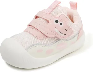 LONSOEN Toddler Boys Girls Sneakers Kids Lightweight Casual Walking Tennis Shoes