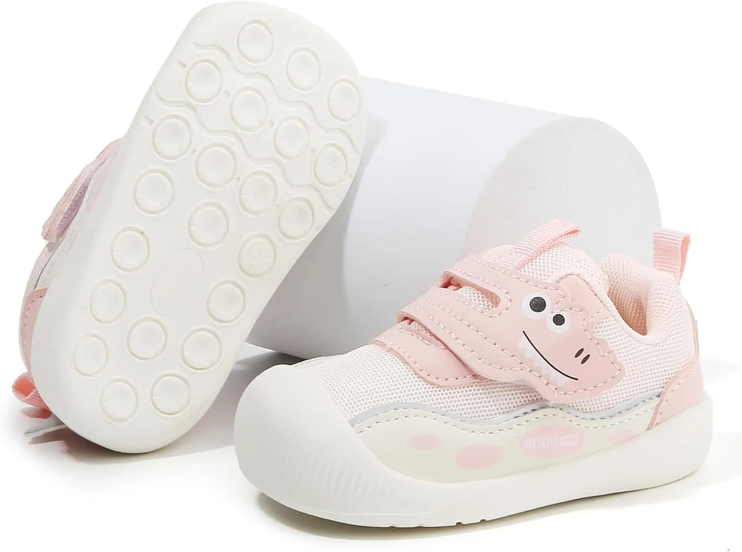 LONSOEN Toddler Boys Girls Sneakers Kids Lightweight Casual Walking Tennis Shoes