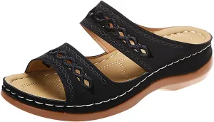 Low Wedge Sandals for Women Sandals Wedge for Women Beach Womens Sandal Comfortable Summer Shoes for Womens 2025