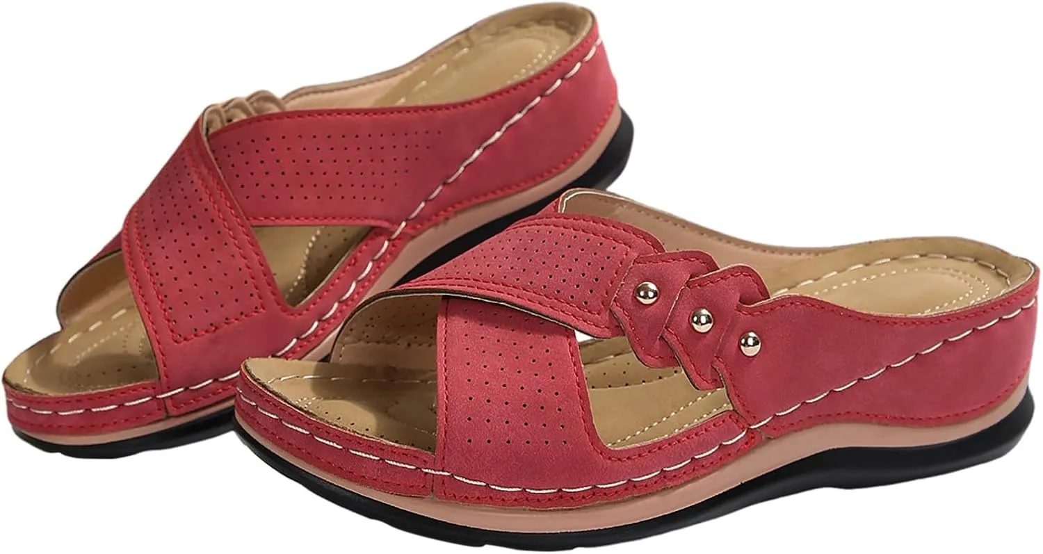 Low Wedge Sandals for Women Wedge Sandals for Women Beach Summer Shoes for Womens 2025 Womens Sandal Comfortable