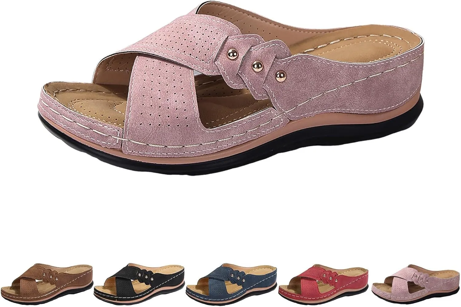 Low Wedge Sandals for Women Wedge Sandals for Women Beach Summer Shoes for Womens 2025 Womens Sandal Comfortable