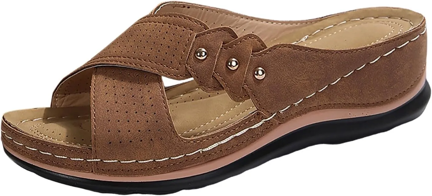 Low Wedge Sandals for Women Wedge Sandals for Women Beach Summer Shoes for Womens 2025 Womens Sandal Comfortable