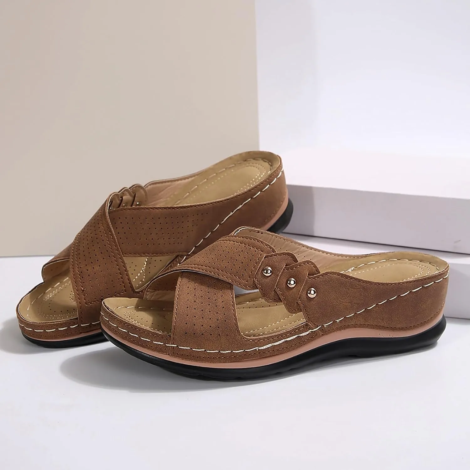 Low Wedge Sandals for Women Wedge Sandals for Women Beach Summer Shoes for Womens 2025 Womens Sandal Comfortable