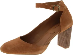 Lucky Brand Womens Kalicia Suede Padded Insole Pumps Brown 9 Medium (B,M)