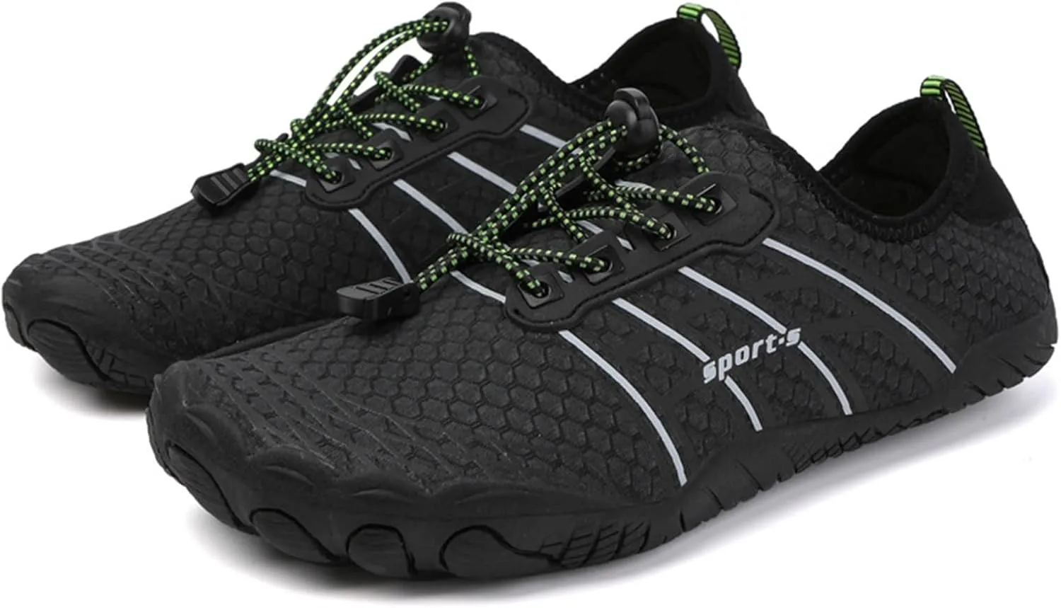 Men Barefoot Shoes,Summer Quick-Dry Comfy Breathable Surf Swim Shoes Women,Casual Lightweight Aqua Beach Water Shoes,Unisex Adult,with Draining Hole,for Boating Fishing