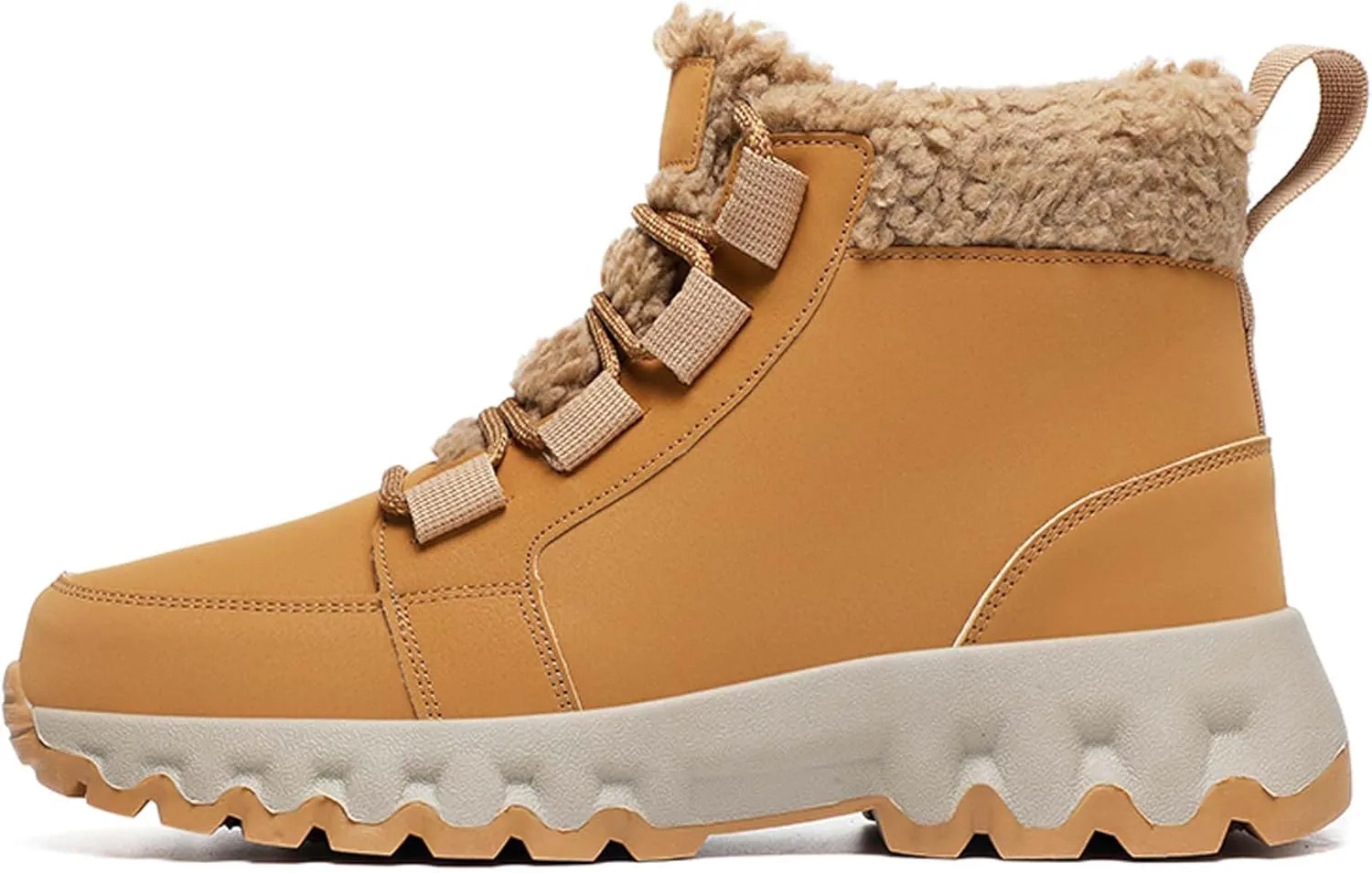Men's and Women's Fashionable Casual Leather Shoes and Snow Boots