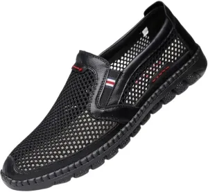 Men's Breathable Casual Sports Shoes - Lightweight Low-top Outdoor with Arch Support, Durable Rubber Soles, Suitable for Walking and Daily wear