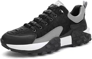 Mens Slip on Running Non Slip Breathable Sneakers Tennis Shoes,Men's Orthopedic Comfort Sneaker,for Walking Rock Climbing Trail Running