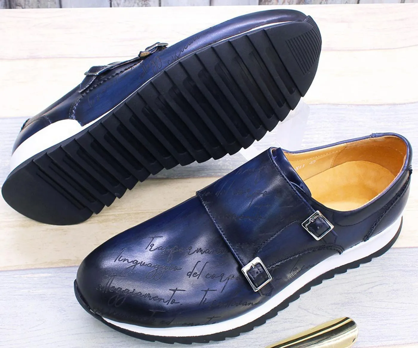 Mens Sneakers Slip On Loafers Casual Shoes Fashion Comfort Walking Shoes Modern Breathable Genunie Leather Flat Running Shoes for Men