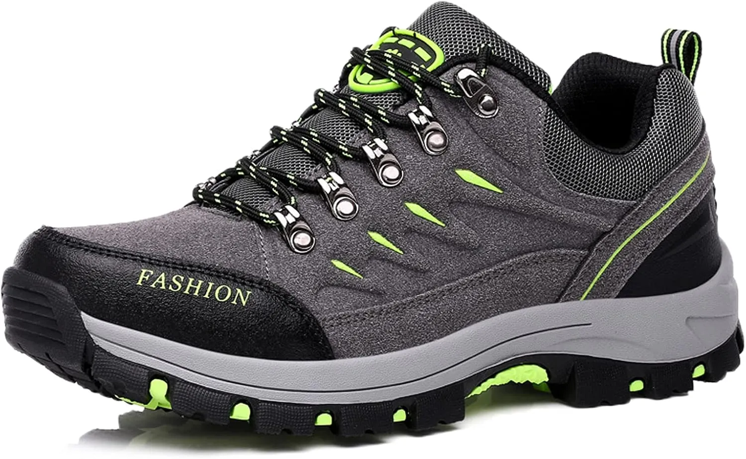 Mens Walking Boots Non-Slip Outdoor Camping Shoes Mens Hiking Shoes Breathable Lightweight Trekking