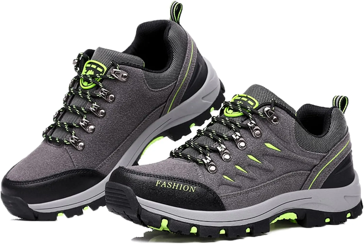 Mens Walking Boots Non-Slip Outdoor Camping Shoes Mens Hiking Shoes Breathable Lightweight Trekking