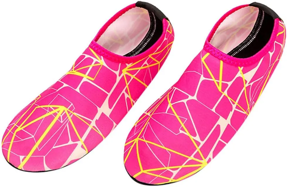 Mens Womens Quick Dry Water Shoes Aqua Barefoot Swim Beach Pool Surf Hiking Kayaking Diving Yoga Outdoor Sports Lightweight Design