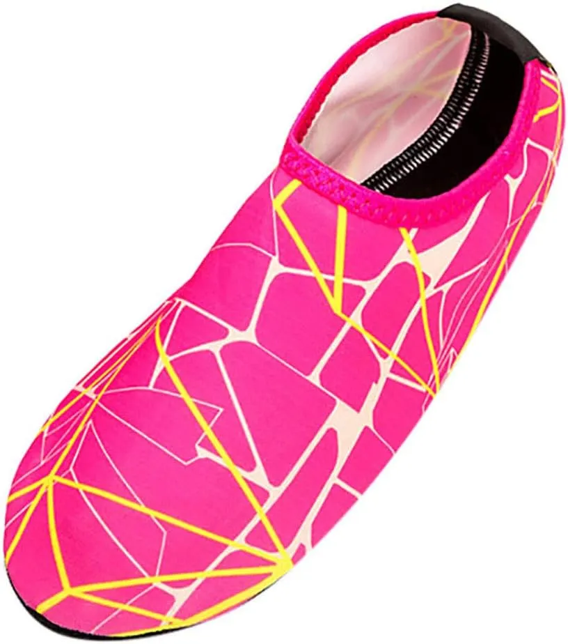 Mens Womens Quick Dry Water Shoes Aqua Barefoot Swim Beach Pool Surf Hiking Kayaking Diving Yoga Outdoor Sports Lightweight Design