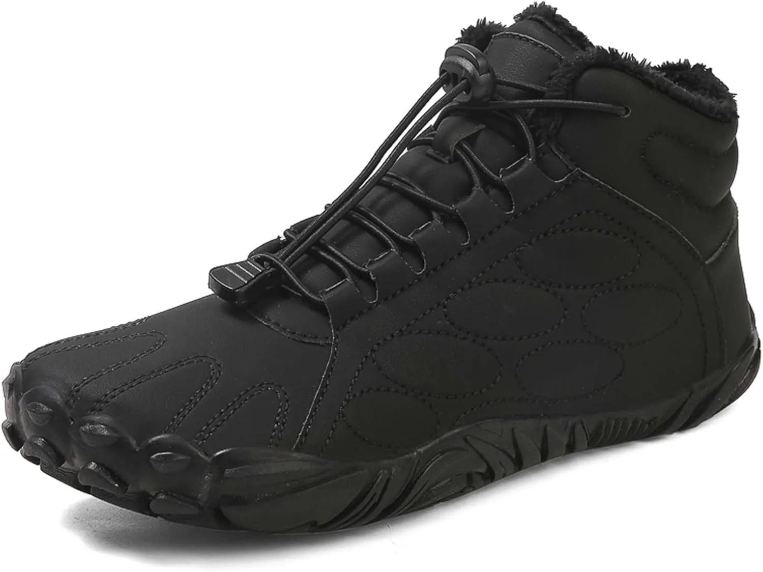 Mens Womens Snow Boots Winter Shoes Warm Fur Waterproof Anti-Slip Outdoor Casual Ankle Sneakers