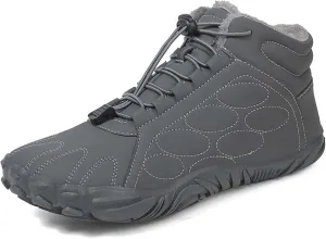Mens Womens Snow Boots Winter Shoes Warm Fur Waterproof Anti-Slip Outdoor Casual Ankle Sneakers