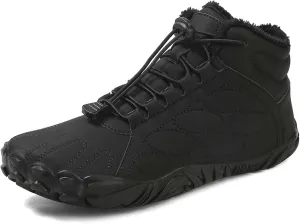 Mens Womens Snow Boots Winter Shoes Warm Fur Waterproof Anti-Slip Outdoor Casual Ankle Sneakers
