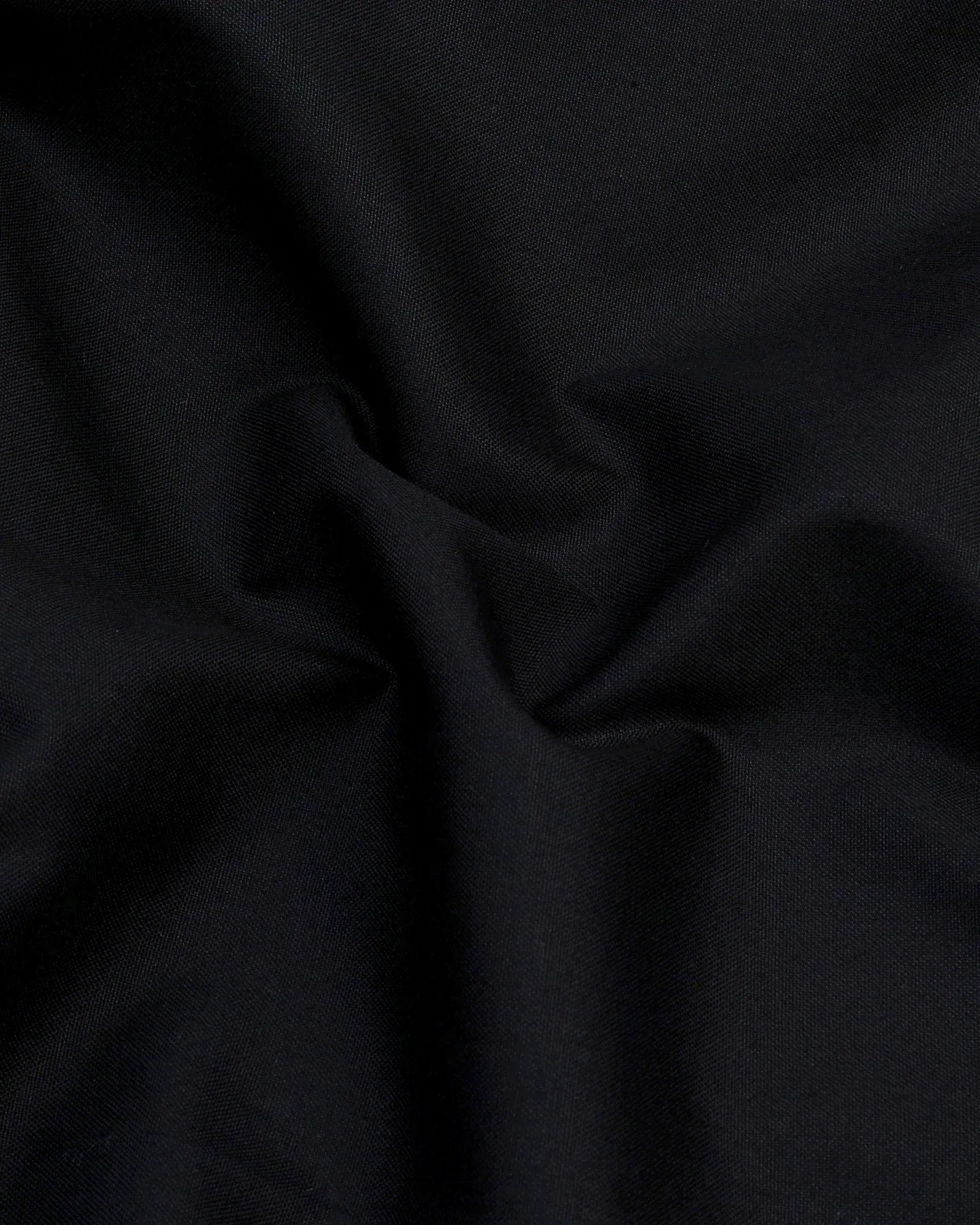 Metal Black Solid Oxford Cotton Shirt