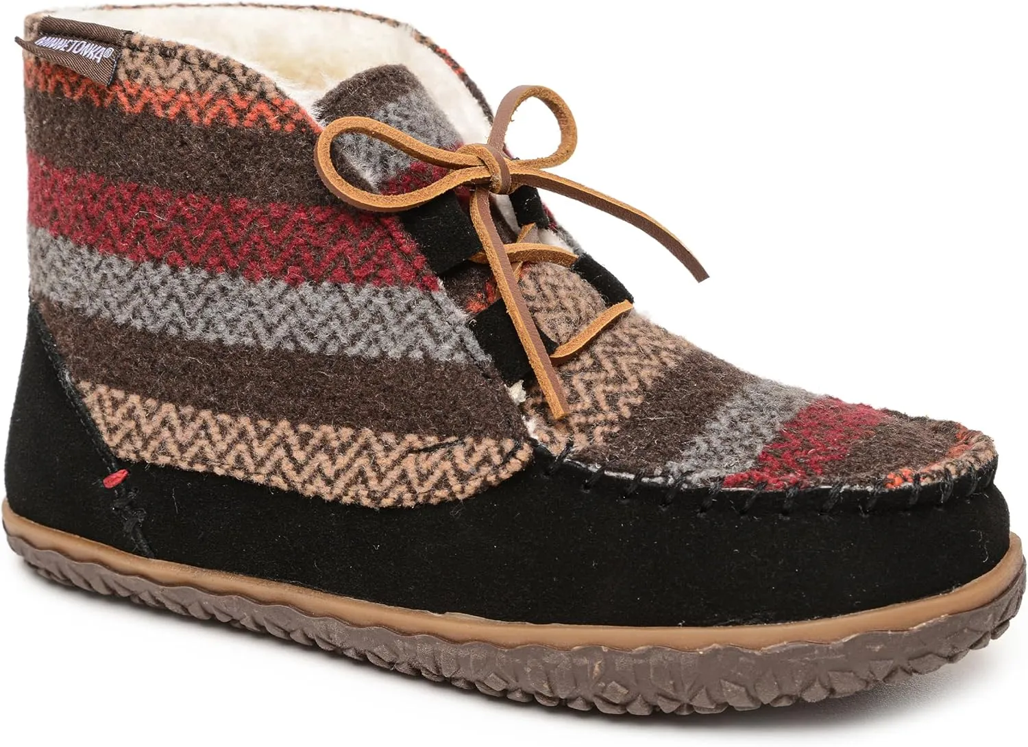 Minnetonka Womens Torrey Laceup Boot