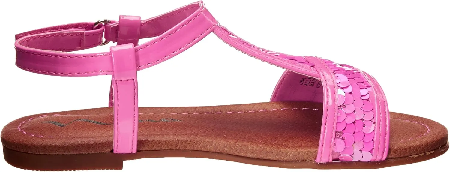 NINA Unisex-Child Buckle Sandal