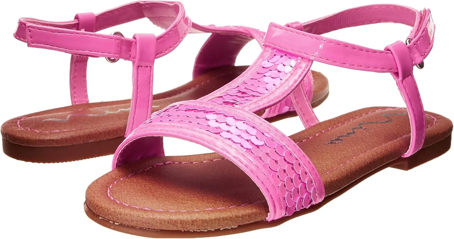 NINA Unisex-Child Buckle Sandal