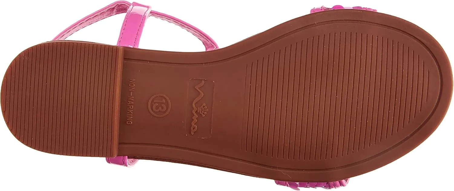 NINA Unisex-Child Buckle Sandal
