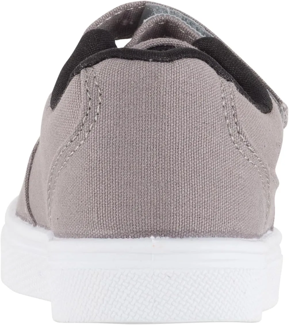 Oomphies Ethan Boys Low-Top Sneakers ?C Canvas Upper, Hook & Loop Closure, Cushioned Footbed & Durable Rubber Sole