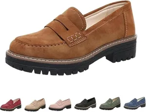 Orthoturee-Orthopedic Platform Loafers, Women's Casual Loafers, Comfort Orthopedic Shoes, Slip on Shoes Womens Walking Shoe