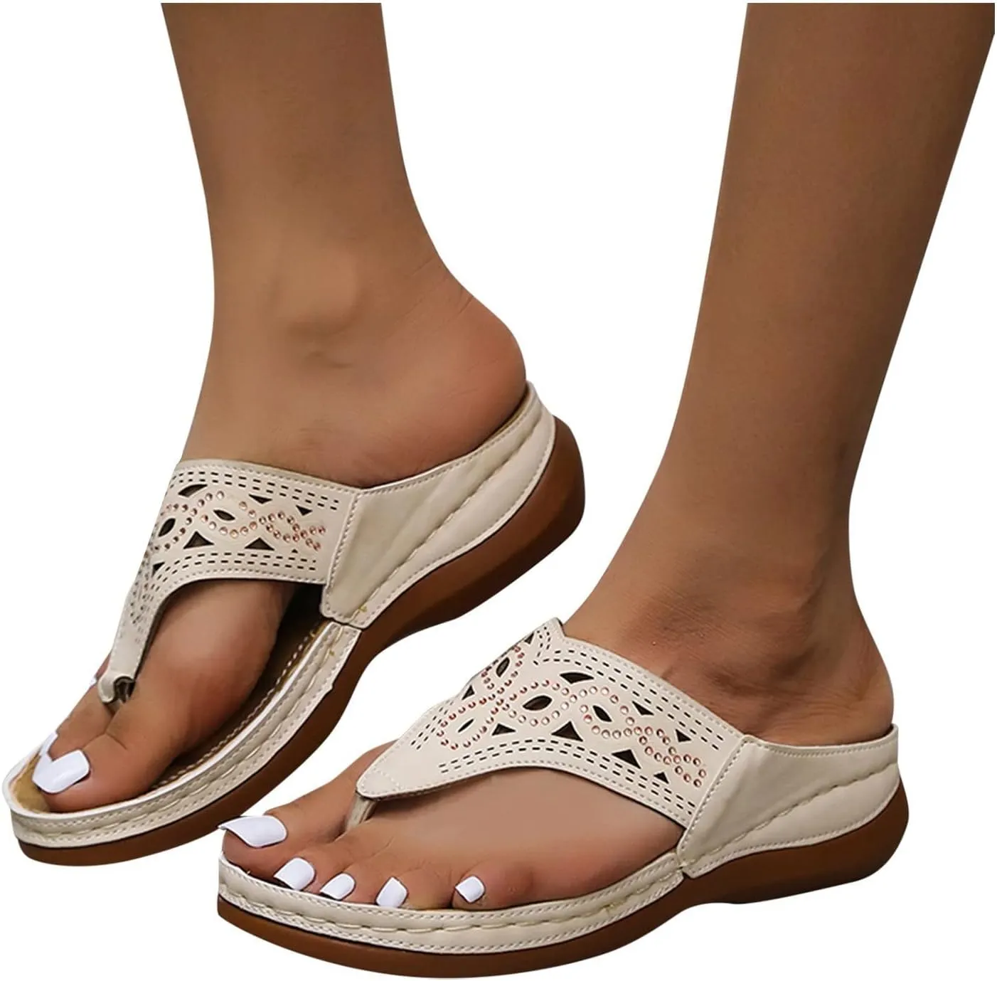 Plantar Fasciitis Sandals Tennis Shoes Womens for Plantar Fasciitis Womens Brown Sandals Orthopedic Flip Flops Womens Slippers with Arch Support Black Thick Heels for Women